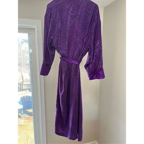 Vintage Gold Label Victoria’s Secret Full Length Robe with Tie Small - Picture 2 of 6